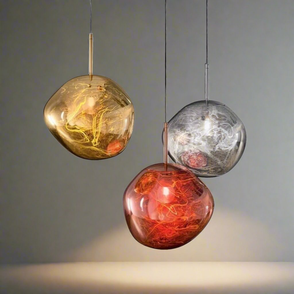 Pendant Light Lava Glass Lighting